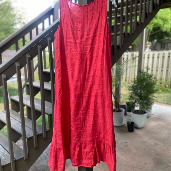 Terzo millennio made in tally linen red - Picture 9 of 9